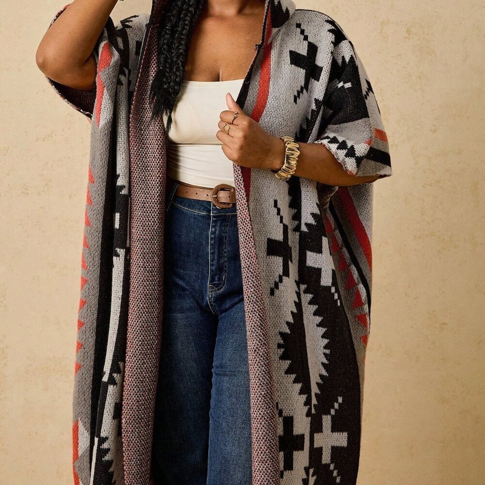 Boho Multicolor Women's Casual Scarf Shawl - Picture 5 of 6